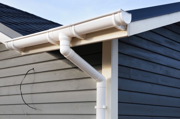 PVC Rain Gutter Installation in Loveland