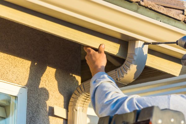Aluminum Rain Gutter Service in Loveland
