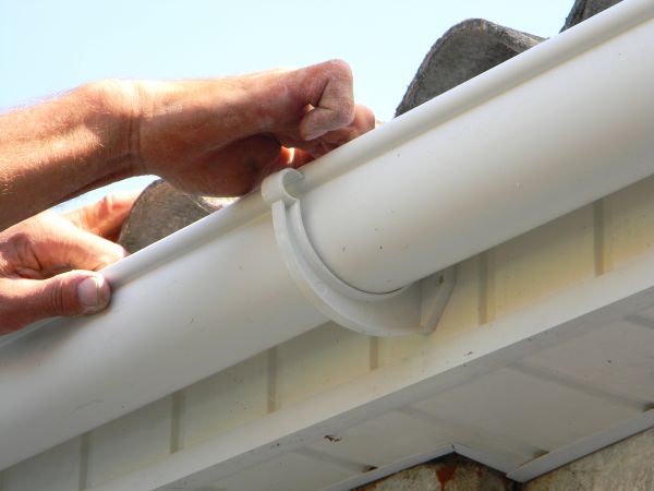 Plastic Gutter Repair in Loveland