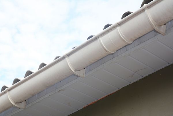 Plastic Gutter Installation in Loveland